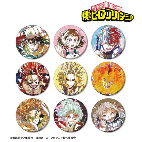 『僕のヒーローアカデミア』トレーディング Ani-Art 第8弾 マット缶バッジ ver.A(単位/BOX)